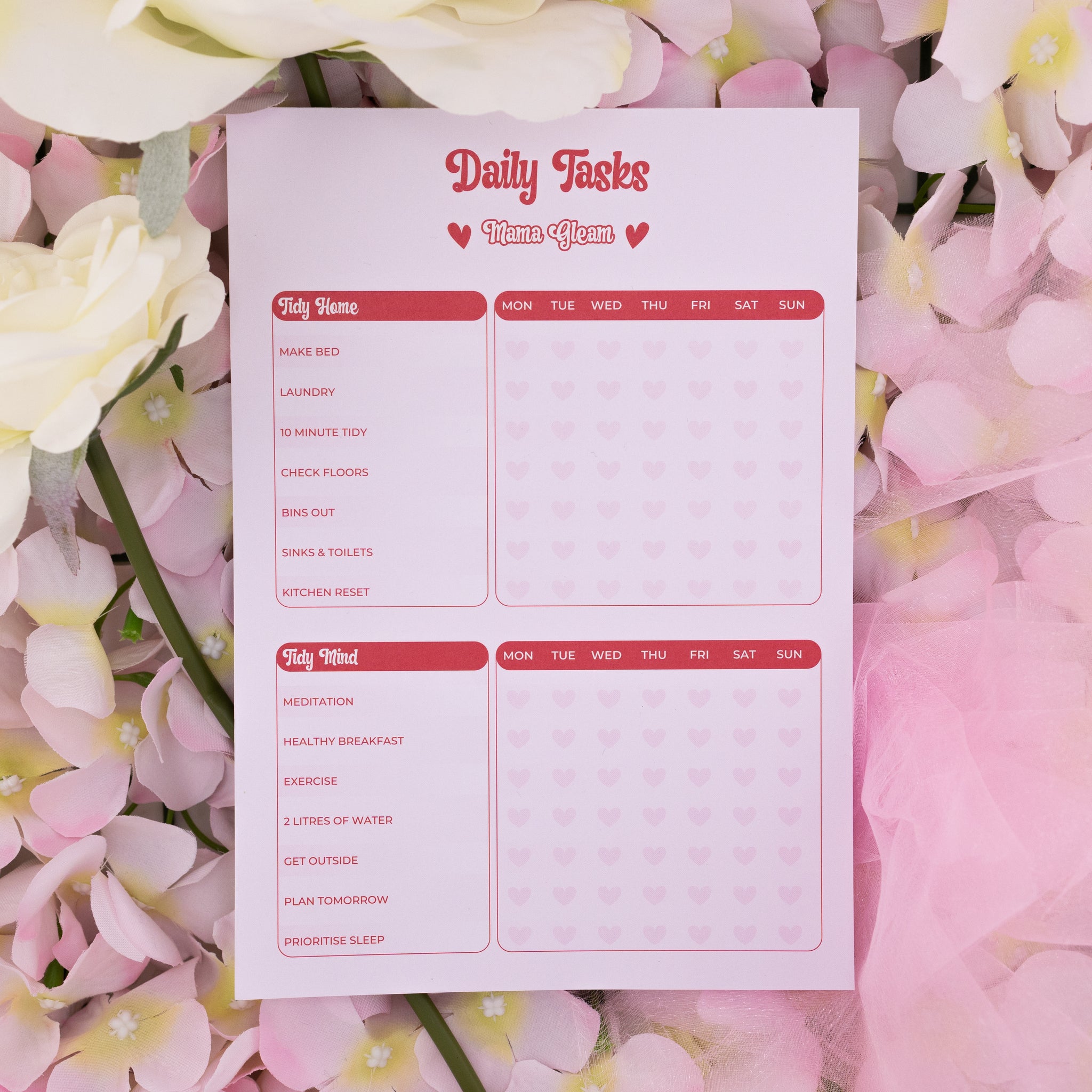 Candy - Daily Tasks Desk Pad